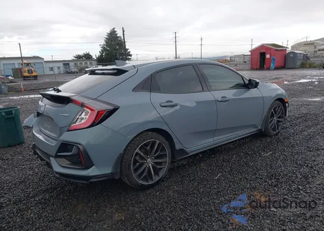 2020 Honda Civic Sport из США, поврежденный, VIN SHHFK7G46LU216154